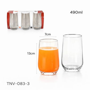 Juego de vasos de 3pzs 15usd - Img 120686542