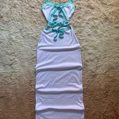 Vestidos de doble lazos con filo - 3/5