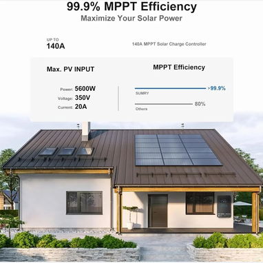 (X) Inversor Solar Híbrido SUMRY 4000W $439.99 - 4/8