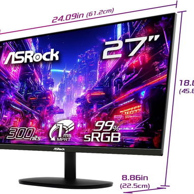 🖥️ ¡ELEVA TU EXPERIENCIA GAMING CON EL Monitor ASRock CL27FF! 🖥️ - Img 90037373