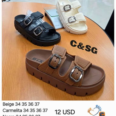 Sandalias 100% engomadas - Img 123450755