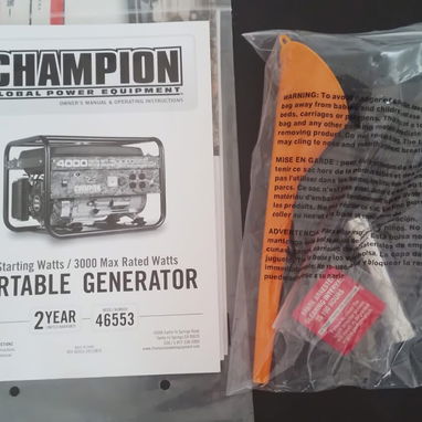 Planta eléctrica de gasolina nueva champion - 4/7