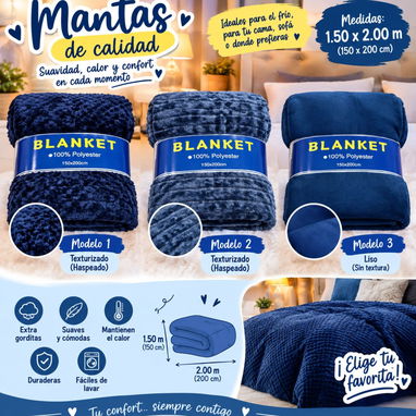 MANTAS DE LUJO - 6/6