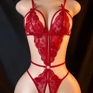 ❤️‍🔥 LENCERÍA SEXY TIPO BODY ❤️‍🔥  Un diseño elegante y atrevido que realza tu figura con delicados detalles de encaje - Img 56606820
