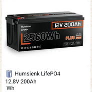 Batería Humsienk PLUS LiFePO4 12.8 V_ 200 Ah (2560 Wh) - Img 57546605