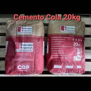 Cemento blanco de 20 kg,senefas para baños y cosinas importadas, cintillos de varios colores, cemento cola , senefas, - Img 45636082