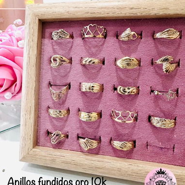 Variedad de anillos oro 10k originales y criollos pero todos de calidad - Img 122627018
