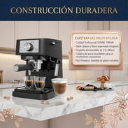 ☕🔥 CAFETERA DELONGHI STILOSA — 15 BAR / 1100W 🔥☕  ✨ ¡DISFRUTA UN ESPRESSO DE CALIDAD EN CASA!  ☕ Marca: De'Longhi ✨ Mo - Img 57812012