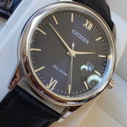 AW1784-16E citizen eco drive elegante de vestir para hombre manilla de piel - Img 54217899