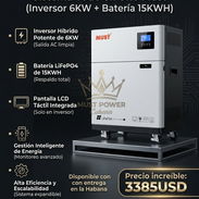 Sistema todo en uno (Inversor y Batería) / Kit Solar / Kit todo en uno - Img 58389484