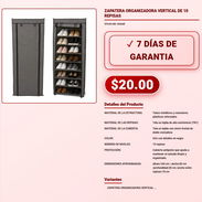 ZAPATERA ORGANIZADORA VERTICAL DE 10 REPISAS . - Img 57887352