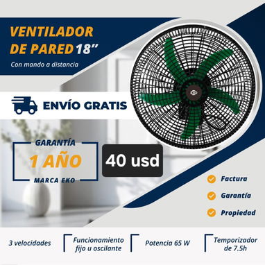 Ventilador de Pared - Img 124401772