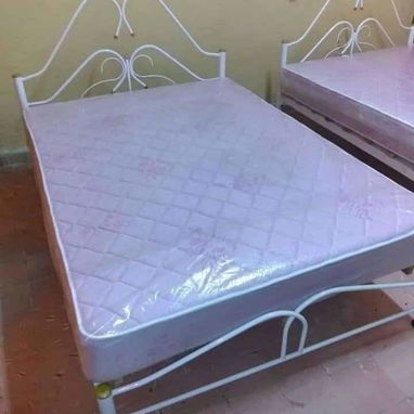 Camas tapizadas y de tubo rebajas por fin de año mensajería totalmente gratis - 9/9