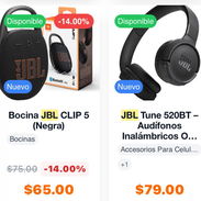 59usd 📲52774129 Zona JBL, en venta bocinas y audifonos jbl originales de varios modelos. Nuevas en caja. -flip 7,clip 4 - Img 55096020