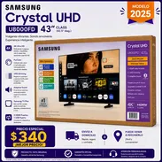 Samsung de 43” Crystal 4K UHD ( modelo U8000 del 2025 ) Smart TV - Img 55551576