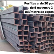 💥💥Perfiles cuadrados de 30 x 30 de 6 metros de hierro originales maxima calidad - Img 52834435
