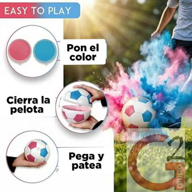 **Pelotas de Revelación de Sexo** - 3/8