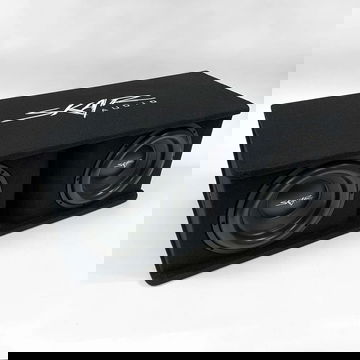 Skar Audio Sdr-2X12D4 Dual 12 2400 Watt Loaded Ported Subwoofer Surround Sound 2.1 Channels