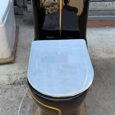 Accesorios para baño., lavamanos., pedestales., ventanas para baño.,tasa s negra y dora., cemento cola y blanco.,tapas s - Img 123024339