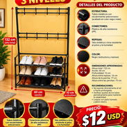 CLOSET CON ZAPATERA 3 NIVELES, NUEVO EN CAJA. FACTURA Y GARANTÍA. VARIEDAD DE PRODUCTOS IMPORTADOS TODOS NUEVOS EN CAJA - Img 57293802
