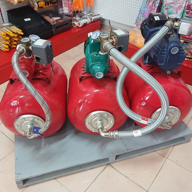 Kiwan hidroneumático, quiwan digital, bomba jett, presurizador, tanque, manómetro, latiguillo 1", T de 5via, accesorios - 2/10