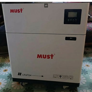 Sistema Solar MUST Inversor 6Kw (6000w) + batería 15.3KWh (15360wh) 110v / 220v Precio $3800 USD Transporte Incluido - 2/3