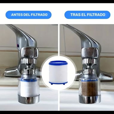 Filtro de agua con repuestos - Img 122868980