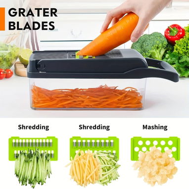 Picadora de verduras 16 en 1 | videojuegoshabana.com - Img 122501349