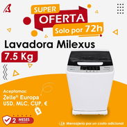 LAVADORA AUTOMÁTICA MILEXUS - Img 55514384