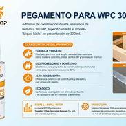 🔹 Pegamento para las Láminas WPC Tipo Mármol   - Precio principal: 8 USD   - Garantia de 15 días  - Factura - Img 57626214