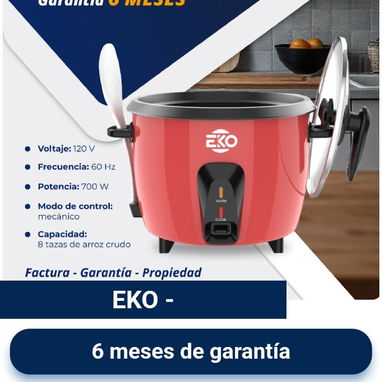 Ollas arroceras con distintos colores marca Eko (6 meses de garantÃa) - Img 112090597