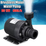 Bomba de agua ultrasilenciosa, Mini Motor sin escobillas DC12V/24V, adaptador de bomba de agua sumergible para piscina - Img 55277253