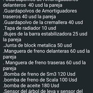 Piezas para Renault Scala SM3 y Kia Picanto detalles en las imágenes Cubanacán Playa - Img 51972337