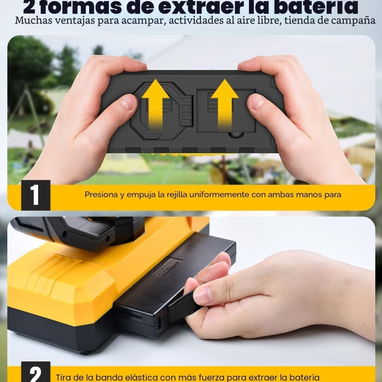 VENTILADOR RECARGABLE 48000 mAh - 3/4