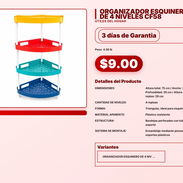 ORGANIZADOR ESQUINERO DE 4 NIVELES CF58 . - Img 57566090