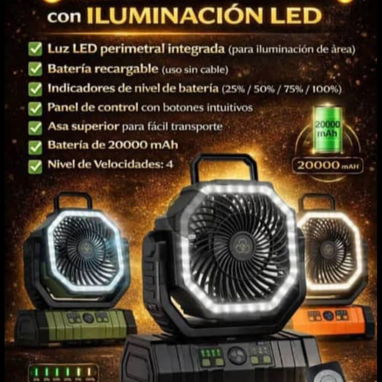 Ventiñadores recargables - Img 125727038