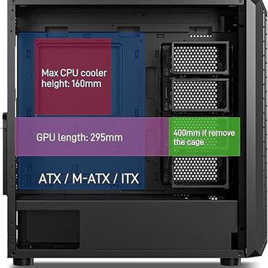 💯💯CALIDAD 💯💯 Chasis DARKROCK Classico Max Storage Master E-ATX para 10 hdd 3,5" y 3 SSD de 2,5 y 4 fanes - Img 95006525