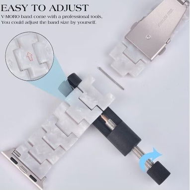 ☎️53544655 🛵 Entrega Disponible ⭐Resin Band – Correa Elegante para Apple Watch ⭐ - Img 119107481