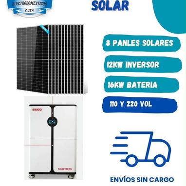 PANELES - BATERÍAS - INVERSORES - 9/10