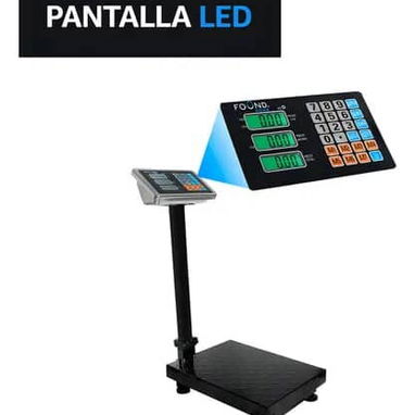 Pesa _ Recargable de plataforma_pesa desde 1kg _ 150kg_pantalla digital . 120 USD - Img 117045048
