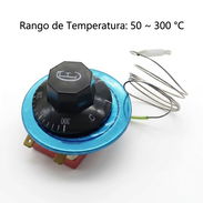 Termostato de horno y freidora de 50 a 300 grados - Img 56197819