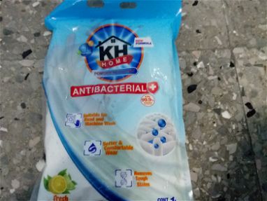 🟦🟦🟦 Detergente en polvo antibacterial de 1kg sellado 🟦🟦🟦 - Img main-image