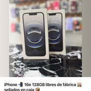 IPhone 16e SELLADOS EN CAJA Sim física - Img 55450584