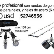 Se vende Dolly profesional con ruedas, y rieles de acero inoxidable - Img 56628438