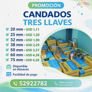 Candados de tres llaves - Img 56878209