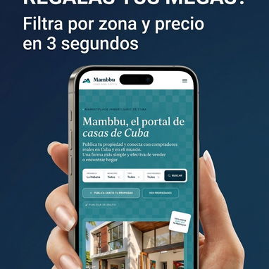 Compra y venta de casas . 🔍 Filtra por Municipio y Precio exacto en segundos. ¡Deja de caminar por gusto entra a Mambbu - Img 122292783