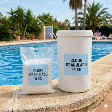 ✅️Pastillas de cloro ✅️Cloro granulado ✅️Floculante (productos químicos para mantener tu piscina) - Img 119458933