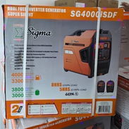 *PLANTA ELÉCTRICA SIGMA Inverter 4000 W pico y 3300 W continuos* - Img 57064827