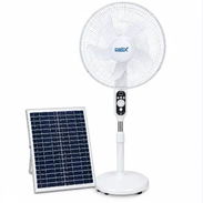 Ventilador de pie recargable con panel solar - Img 57892141