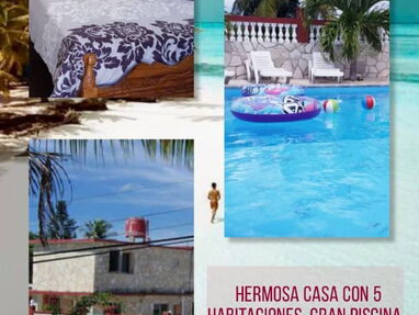 Casa grande en Guanabo con billar y piscina. Llama 50740018 - Img main-image
